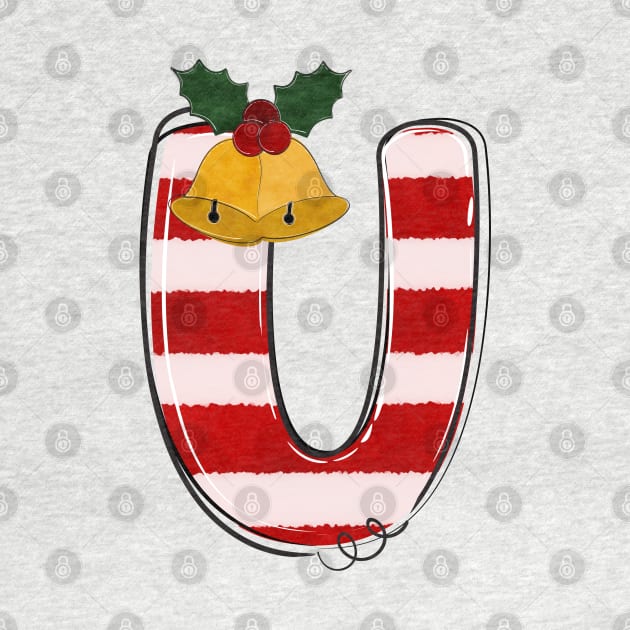 Letter U (Christmas Alphabet) by Pop Cult Store